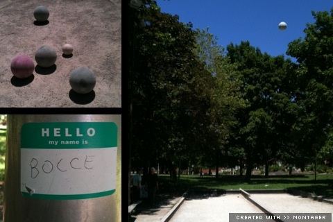 Montager: Bocce